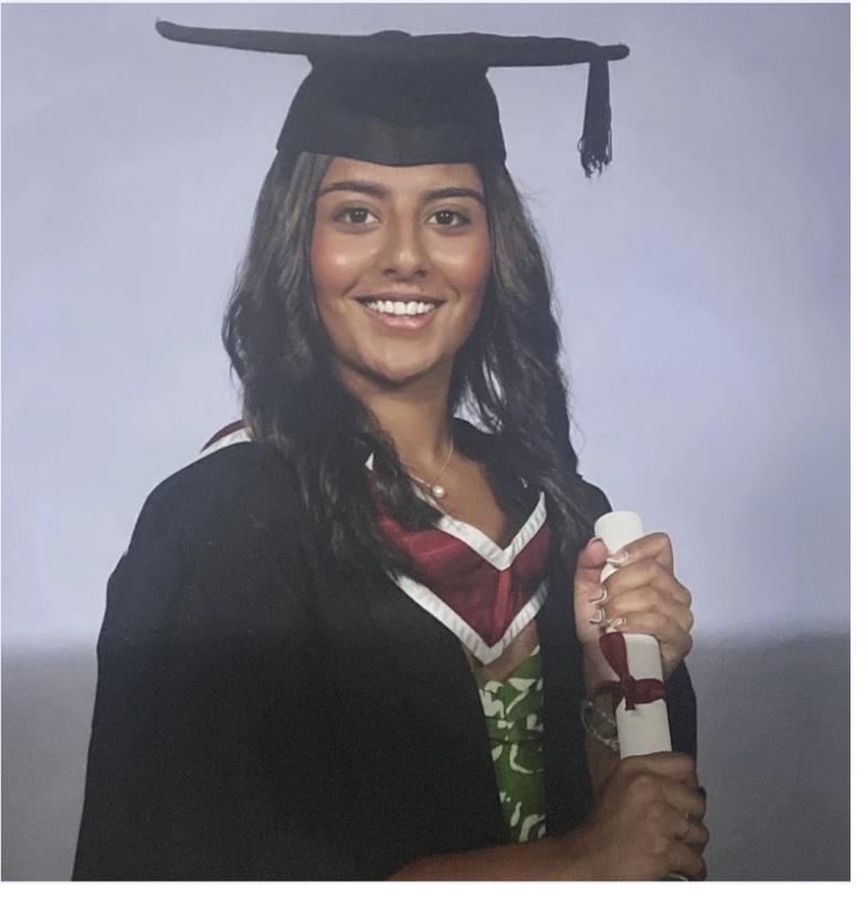 Isha Dhanjal, co-founder and graduate medic